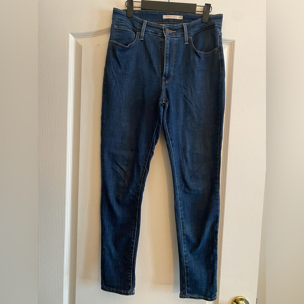 Levi's Women's High Rise Jeans - Dark Blue